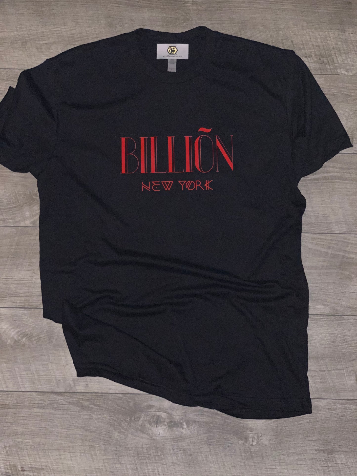 BilliÕn New York | Black Cotton T-Shirt