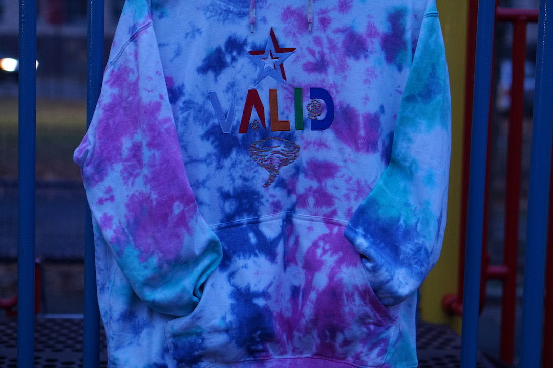 VALID Tye Dye Hoodie