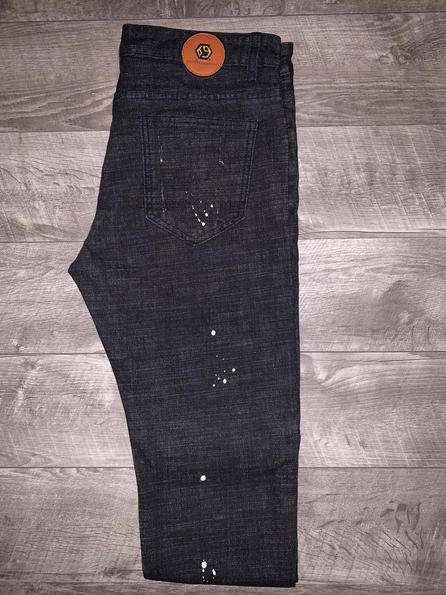 Geo Patchwork Jeans